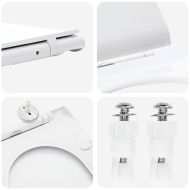 Тоалетна седалка Регулирума Бяло 48,5 x 36 x 5 см Полипропилен