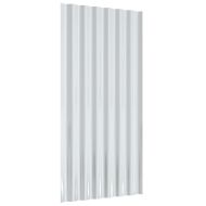 Покривни панели 12 бр поцинкована стомана зелени 80х36 см