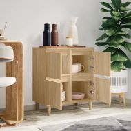 Сайдборд, дъб сонома, 60x35x70 см, инженерно дърво