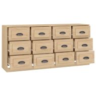 Сайдборди, 2 бр, сонома дъб,инженерно дърво