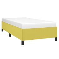 Pамка за легло зелена 90x190 см плат