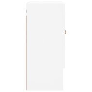 Стенен шкаф, бял, 60x31x70 см, инженерно дърво