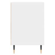 ТB шкаф, бял, 160x35x55 см, инженерно дърво