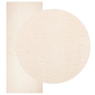 Килим HUARTE с къс косъм, мек и миещ се, бежов, 80x200 см