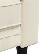 Честърфийлд диван 3-местен лен