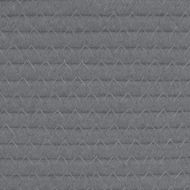 Кош за съхранение, 2 бр, сиво и бяло, Ø24x18 см, памук