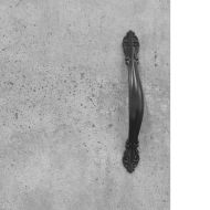 Стенен шкаф, бетонно сив, 34,5x34x90 см, инженерно дърво