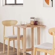 Плот за маса, правоъгълен, 80x50x2 см, акация масив