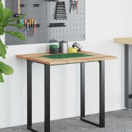 Плот за бюро, маслен финиш, 100x60x2 см, масивно дърво акация