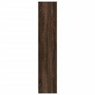 Библиотека, кафяв дъб, 57x28,5x107,5 см, инженерно дърво