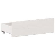 Рамка за легло без матрак с табла 200x200 см борово дърво масив