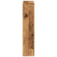 Библиотека, старо дърво, 63x20x90 см, инженерно дърво