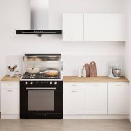 Кухненски работен плот, 40x63,5x2,7 см, дъб масив, правоъгълна