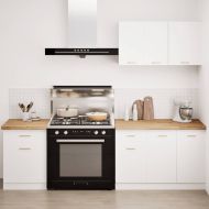 Кухненски работен плот, 60x63,5x4 см, дъб масив, правоъгълна