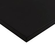 Плот за бюро, тъмнокафяв, 220x90x4 см, дъб масив, правоъгълна