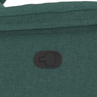 Наклоняем стол, тъмнозелен, текстил