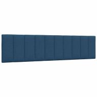 Рамка за легло без матрак Hanko, синя, 200x200 см, плат