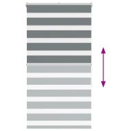 Зеброва щора 90x150 см ширина на плата 85,9 cm полиестер