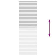 Зеброва щора 75x230 см Ширина на плата 70,9 см Полиестер