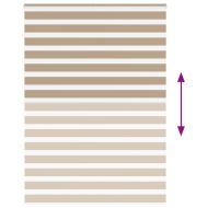 Зеброва щора 160x230 см ширина на плата 155,9 см полиестер