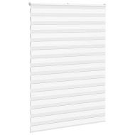 Зеброва щора бял 165x200 см Ширина на плата 160,9 см полиестер