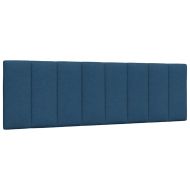 Легло с матрак Hanko, синьо, 160x200 см, плат