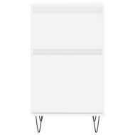 Бюфет бял 40x35x70 см инженерно дърво