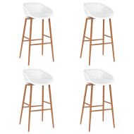 Бар комплект от 5 части, черно и бяло