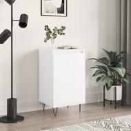 Бюфет бял 40x35x70 см инженерно дърво