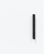 Сайдборд, бял, 69,5x34x90 см, инженерно дърво