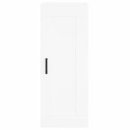 Висок шкаф, бял, 34,5x34x180 см, инженерно дърво