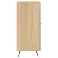 Сайдборд, дъб сонома, 90x34x80 см, инженерно дърво