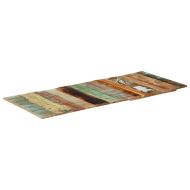 Правоъгълен плот за маса 60x140 см 15-16 мм регенериран масив