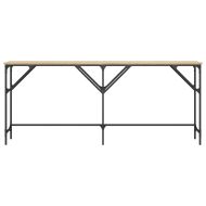 Конзолна маса, дъб сонома, 180x29x75 см, инженерно дърво