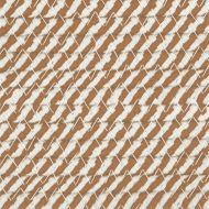 Кош за съхранение с капак кафяво и бяло Ø37x50 см памук