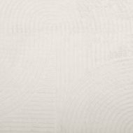 Килим "IZA" с къс косъм, скандинавски вид, кремав, 240x340 см