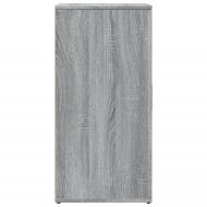 Сайдборд, сив сонома, 59x39x80 см, инженерно дърво