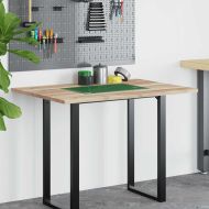 Плот за бюро, необработен, 100x70x2 см, масивно дърво акация