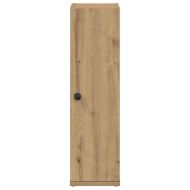 Шкаф за баня с държач за ролки, дъб артизан, 20,5x22x72 см