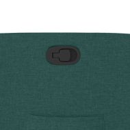 Наклоняем стол, тъмнозелен, текстил