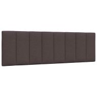 Рамка за легло без матрак Hanko, тъмнокафява, 160x200 см, плат