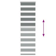 Зеброва щора 50x100 см ширина на плата 45,9 cm полиестер