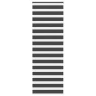 Зеброва щора черна 75x230 см Ширина на плата 70,9 см Полиестер