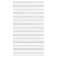 Зеброва щора бял 120x200 см ширина на плата 115,9 см полиестер