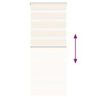 Зеброва щора 55x150 см Ширина на плата 50,9 см Полиестер