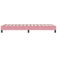 Рамка за легло без матрак Pink 90x210 cm Кадифе
