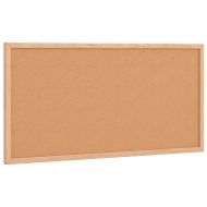 Коркова дъска с рамка от масивна борова дървесина 60x30 см