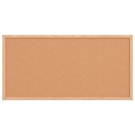 Коркова дъска с рамка от масивна борова дървесина 60x30 см