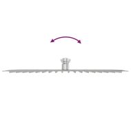 Дъждовна душ глава от неръждаема стомана 304 40x30 cm