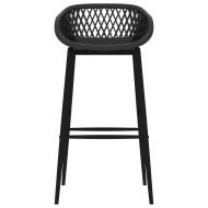 Бар комплект от 7 части, бяло и черно